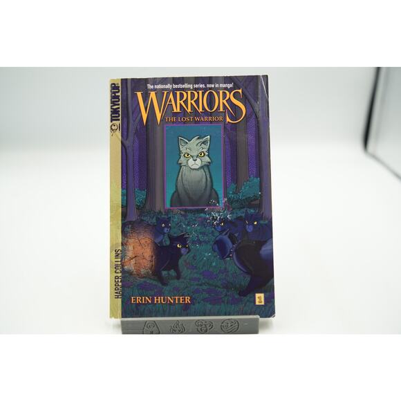 Warriors Graphic Novel Set Vol. 1-3 The Lost Warrior Trilogy Erin Hunter Manga - Picture 3 of 9